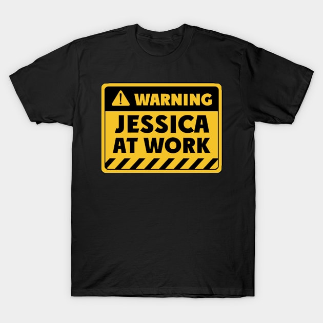 Jessica at work T-Shirt by EriEri